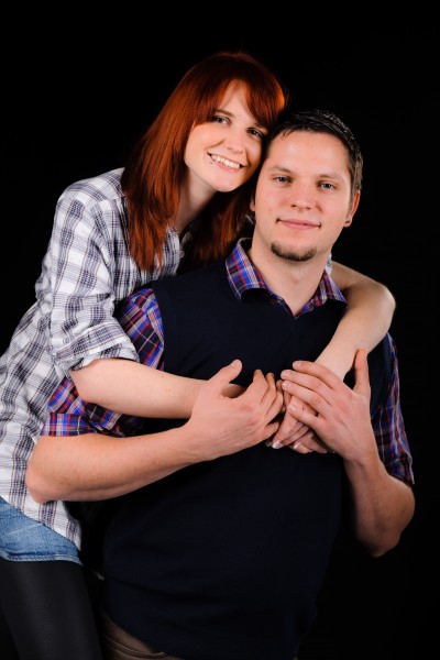 Manuel & Jaqueline beim Fotoshooting