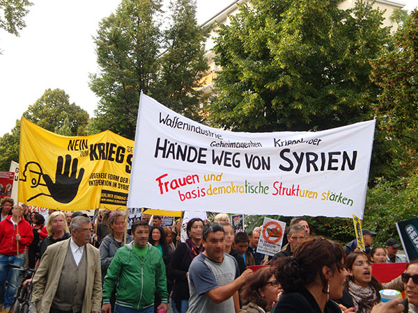 Hände weg von Syrien