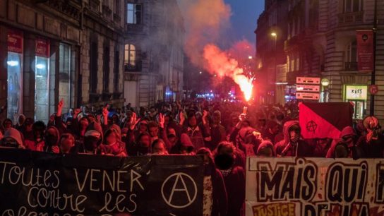 Gegen den FN in Nantes