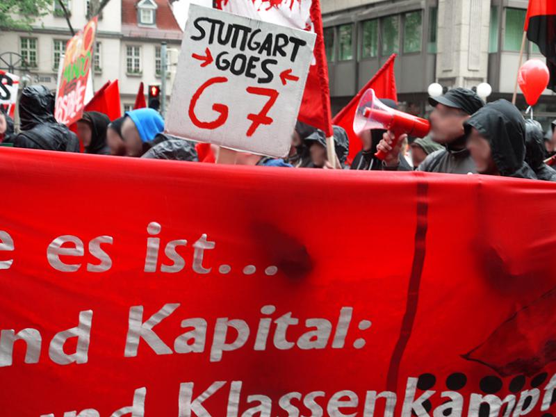 Stuttgart: revolutionäre Demo 1