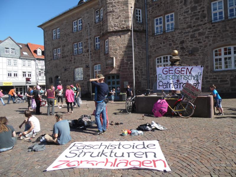 Gegen Burschenschaft und Patriarchat