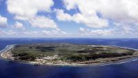 Aerial view of Nauru