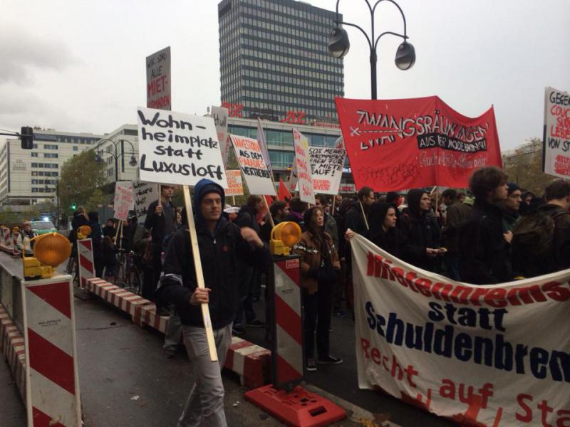 Berlin: Studis gegen hohe Mieten - 1