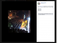 Screenshot: CasaPound Chieti facebook-site