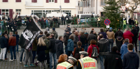 PEGIDA Aufmarsch am 20.12.2015 in Kandern 1