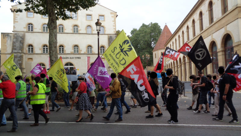 Demo in Metz