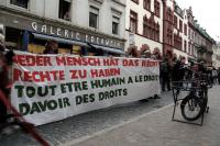 Antirademo in der Gerberau