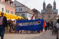 Erfolgreiche Spontandemo durch die Domstadt.