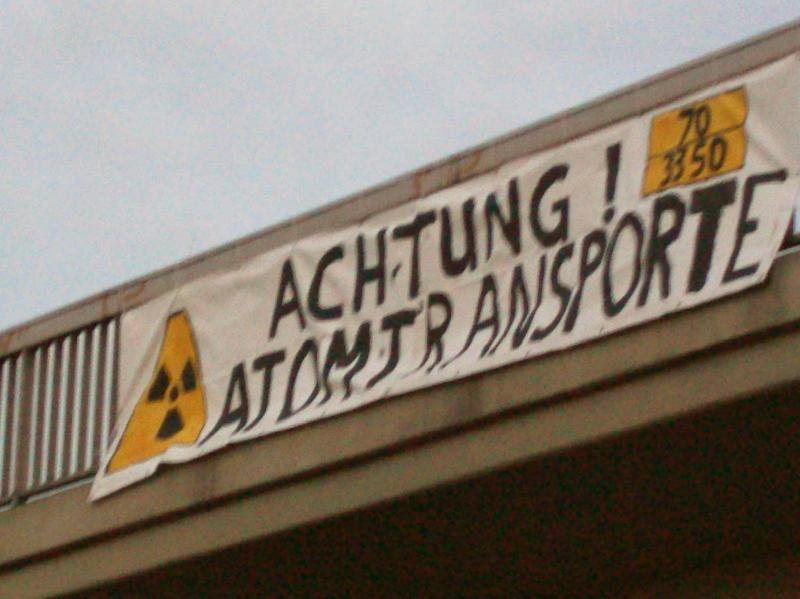 Achtung! Atomtransporte