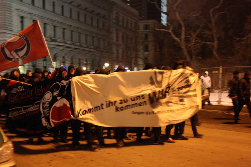 Antifa-Demo Leipzig - 5