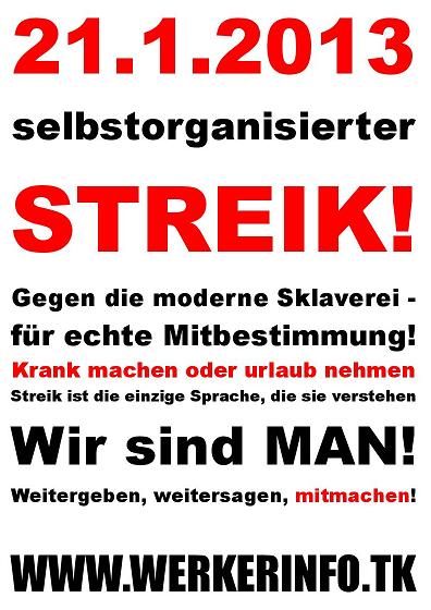 Streik!