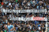 Bekundungen in Italiens Fußballstadien.