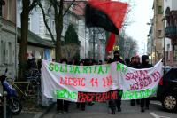 Demo in der Gartenstraße