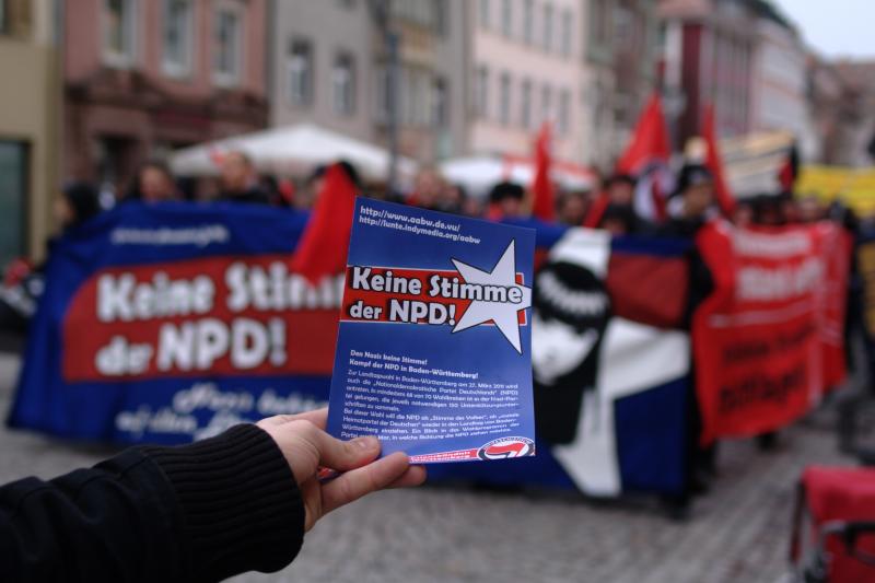 Keine Stimme der NPD!