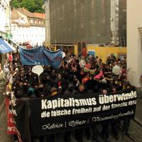 Demo in der Salzstraße