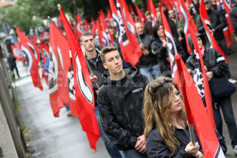 Aufmarsch von CasaPound Italia am 23.05.2015 in Gorizia