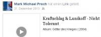 Prochs Playlist: Kraftschlag und Lunikoff