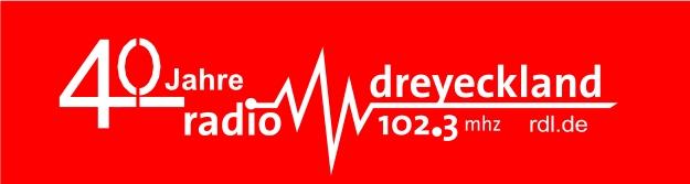 Banner 40 Jahre Radio Dreyeckland