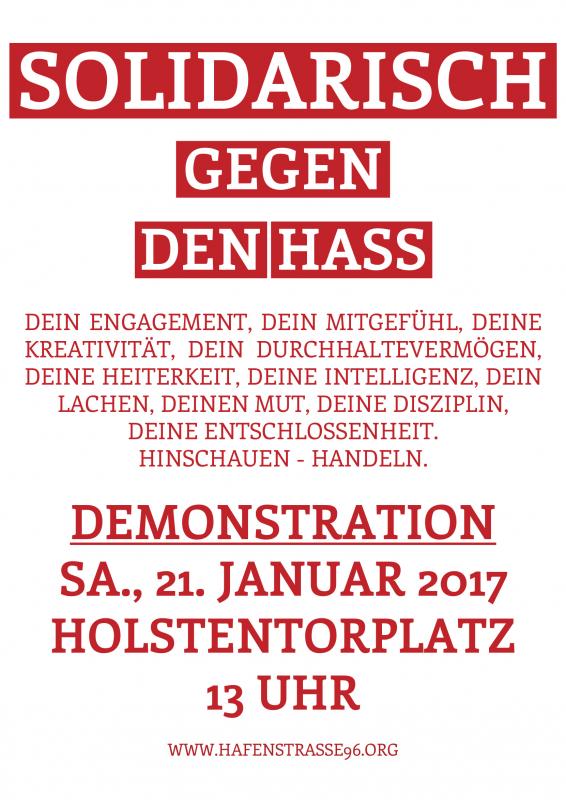 Solidarisch gegen den Hass