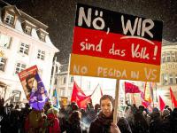 nö wir sind das volk! no pegida in VS