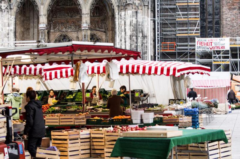 Am Wochenmarkt