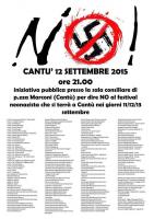 NO al festival neonazista a Cantù