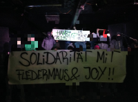 Solidarität mit Fledermaus & Joy