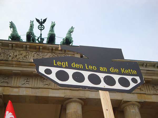 Kampagne "Legt den Leo an die Kette" 