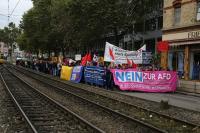 Demo vorbei am Wilhelmsplatz