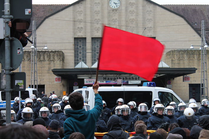 Antifaprotest Karlsruhe