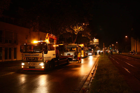 Polizei und Stadtverwaltung beendete am 12