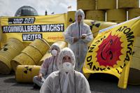 Protest vor dem Reichstag