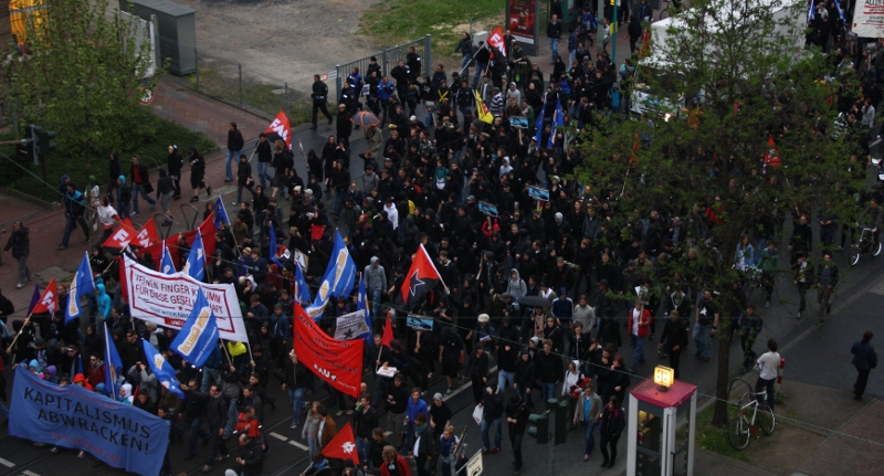 Krisen-Demo Frankfurt