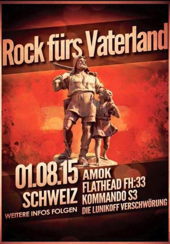 B&H-Konzert am 01.08.2015 in der Schweiz