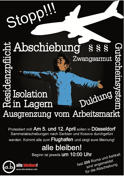 flyer von alle bleiben!