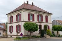 Wohnhaus von Marc Scholer in der 6 rue de l'église in Brinckheim, gleichzeitig Mairie von Brinckheim