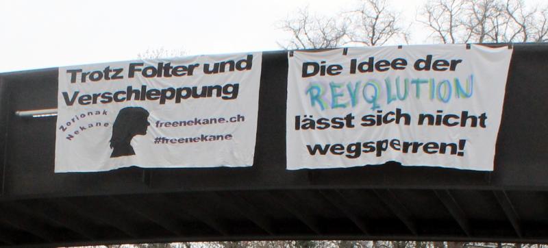 Die Idee der Revolution lässt sich nicht wegsperren!