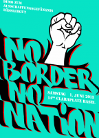 NO BORDER, NO NATION – Demo zum Ausschaffungsknast Bässlergut!