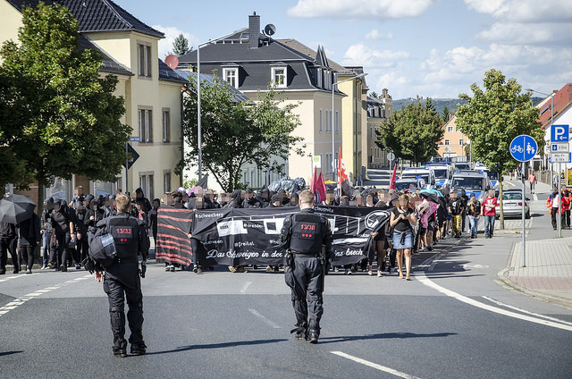 Demo in Heidenau 2016