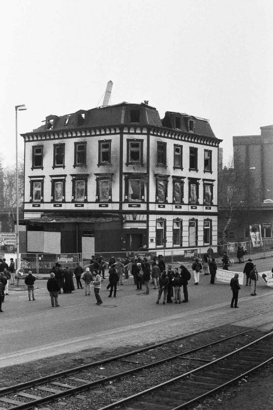 Brandanschlag in Lübeck,(Foto: Azzoncao)