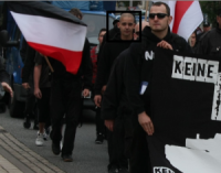 Grabowski bei Neonazi-Demo 2011 in Nordhausen