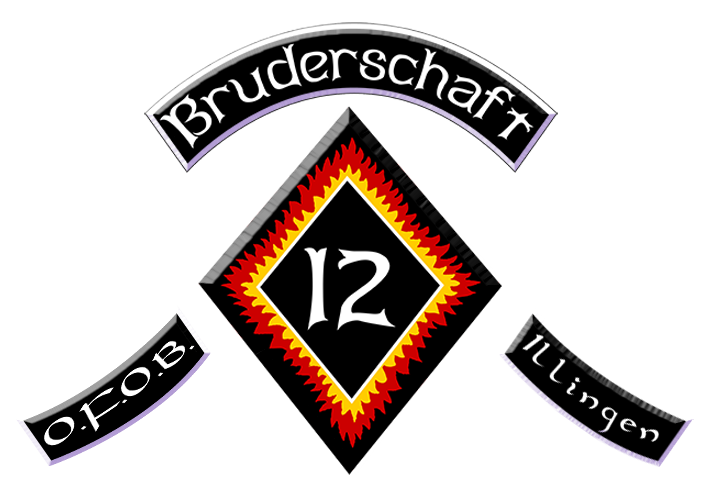 Patches der "Bruderschaft 12 Illingen"