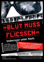 Blut muss Fließen-Flyer