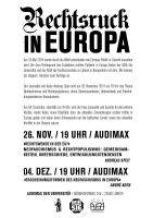 Rechtsruck in Europa - Flyer