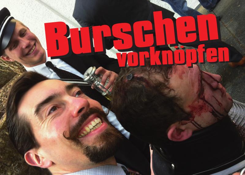 Burschen vorknöpfen