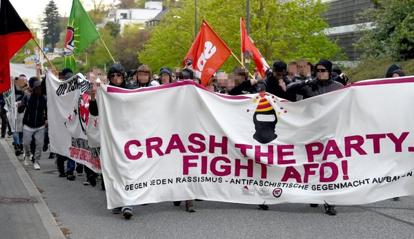 antifa kiel demo