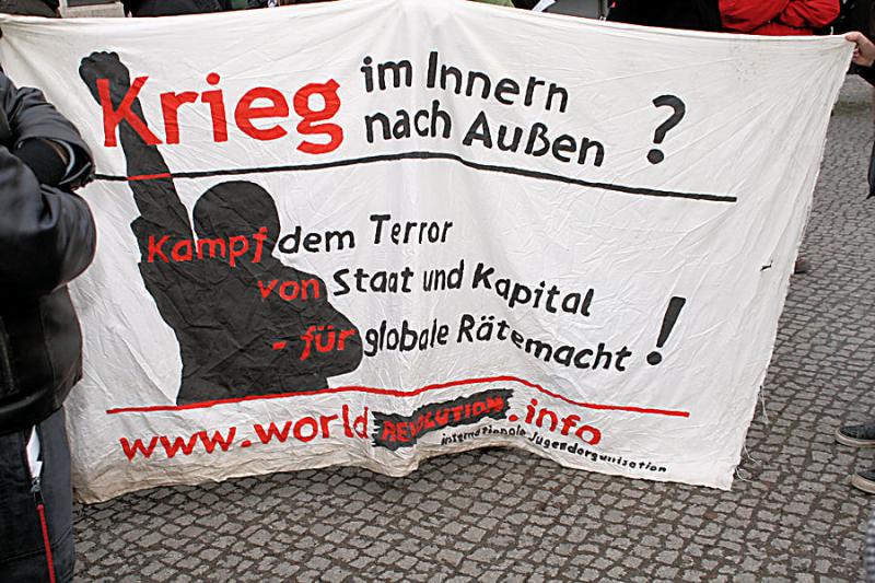 Kampf dem Terror von Staat und Kapital!