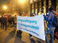 Demo gegen den Zapfenstreich