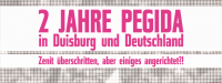 Podiumsdiskussion: „2 Jahre Pegida"