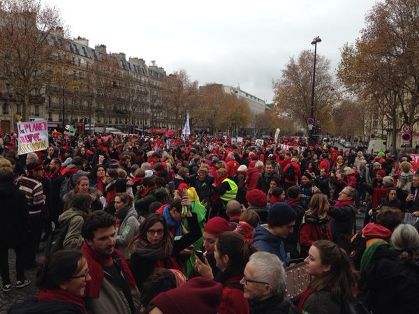 Großdemo zum COP21 am 12. Dezember 2015: Climate Justice Now!